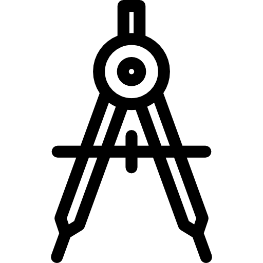 brújula escolar Special Lineal icono
