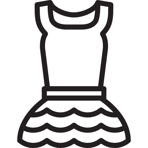 소매없는 드레스  icon