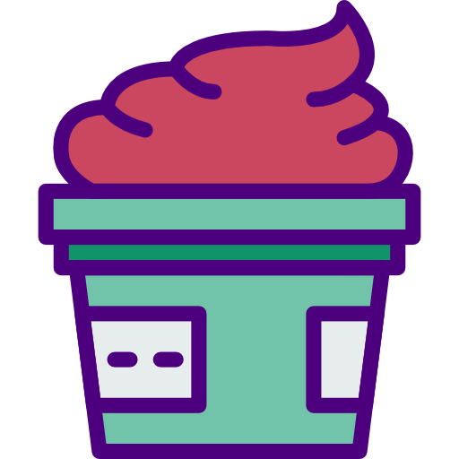 joghurt prettycons Lineal Color icon