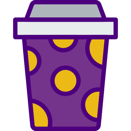 커피 컵 prettycons Lineal Color icon