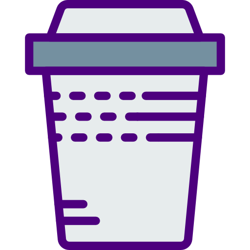 Coffee cup prettycons Lineal Color icon