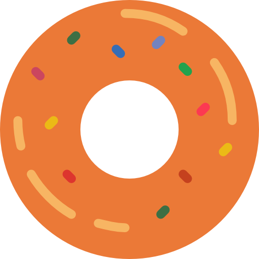 Donut prettycons Flat icon