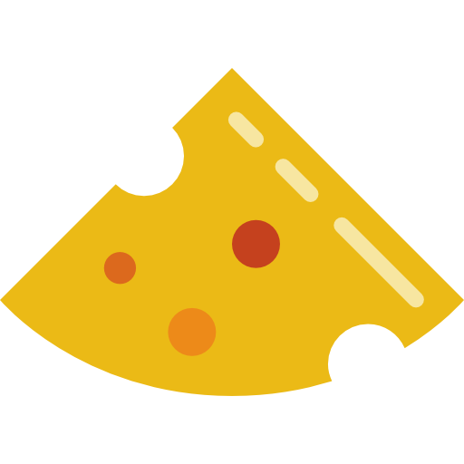 チーズ prettycons Flat icon