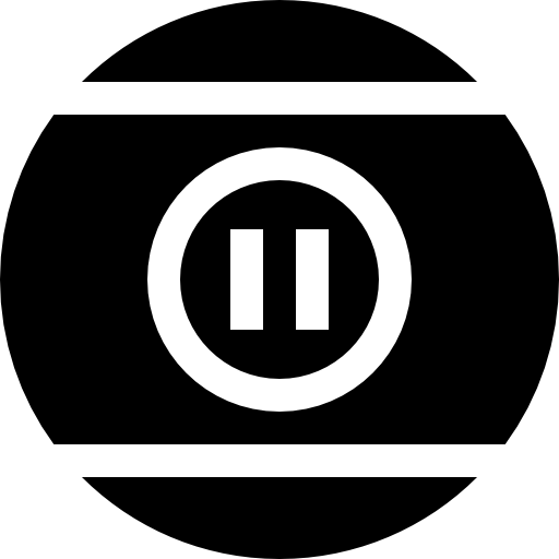 Billiard Basic Straight Filled icon