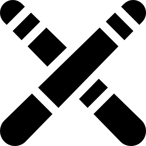 bastoncini Basic Straight Filled icona
