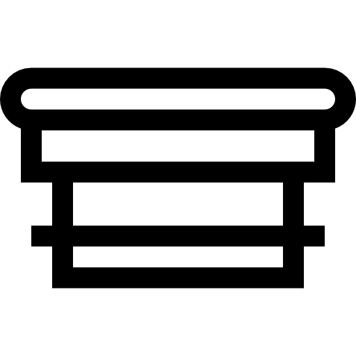 table de poker Basic Straight Lineal Icône