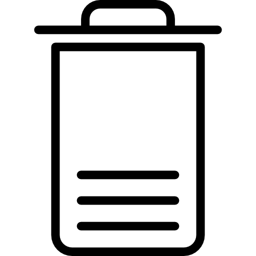 폐물 srip Lineal icon