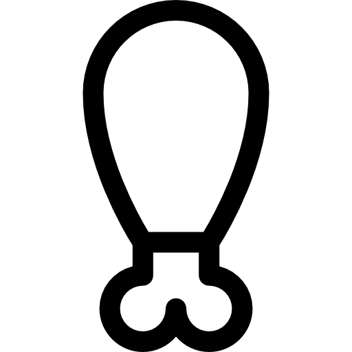 鶏 Basic Rounded Lineal icon