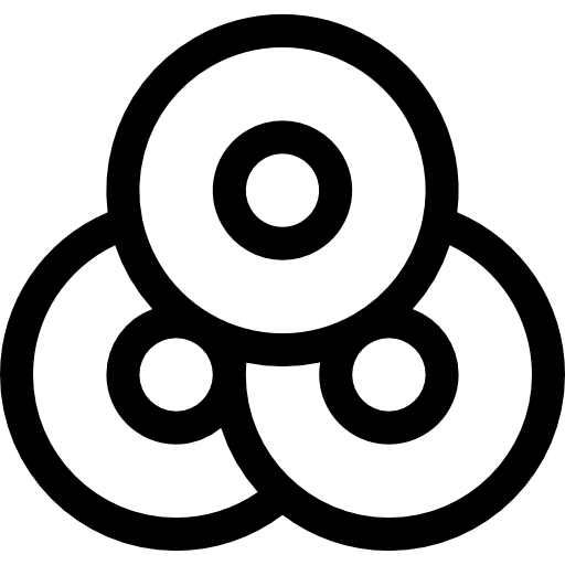 anéis de cebola Basic Rounded Lineal Ícone