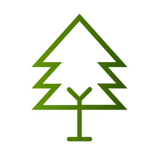 Árbol Generic Gradient icono