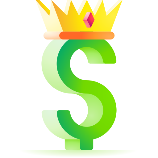 King 3D Toy Gradient icon
