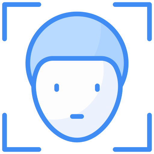 페이스 아이디 Generic Blue icon