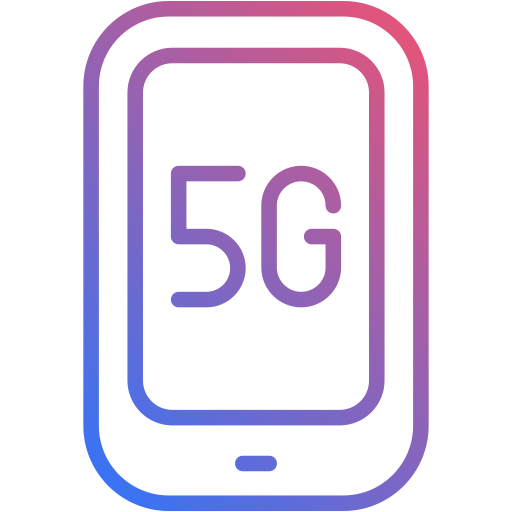 5g Generic Gradient Icône