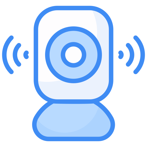 web camera Generic Blue icona