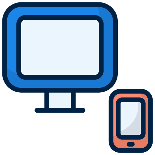 Responsive design Generic Outline Color icon