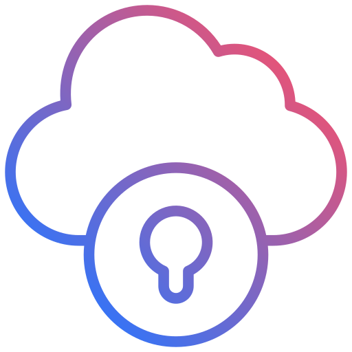 cloud-sperre Generic Gradient icon