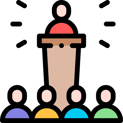 リーダー Detailed Rounded Lineal color icon