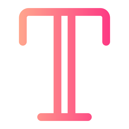Type Generic Flat Gradient icon