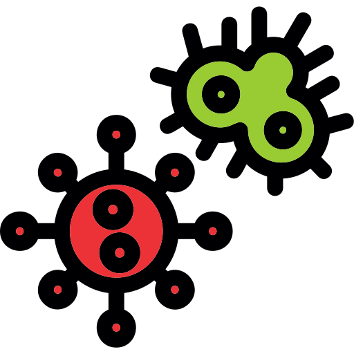 microrganismi Generic Outline Color icona