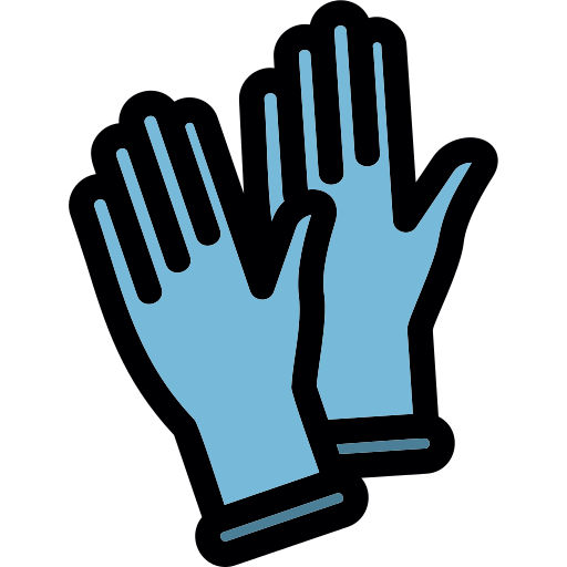 rękawice Generic Outline Color ikona