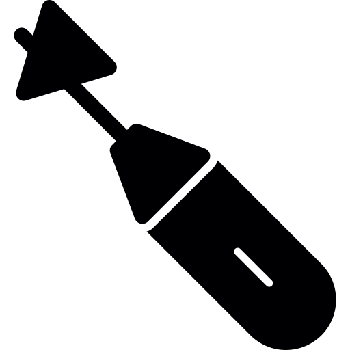 Рефлекторный молоток Generic Glyph иконка