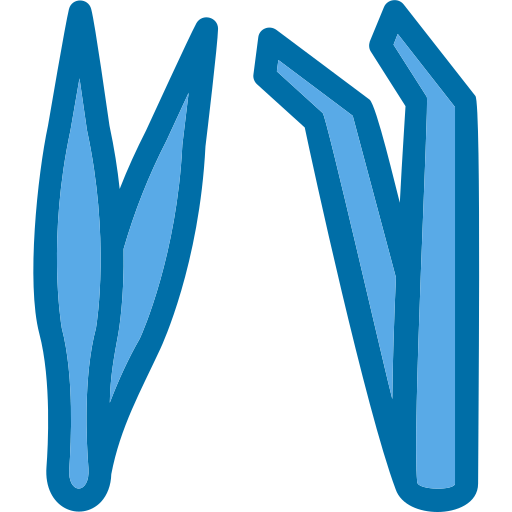 Tweezers Generic Blue icon