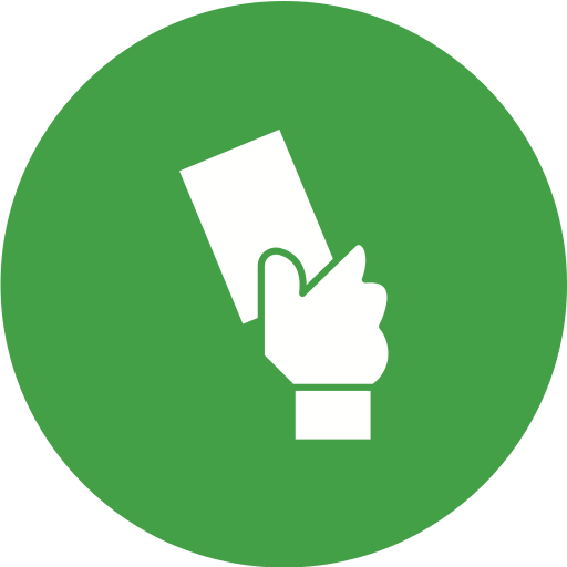Red card Generic Mixed icon