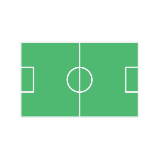 Футбольное поле Generic Flat иконка
