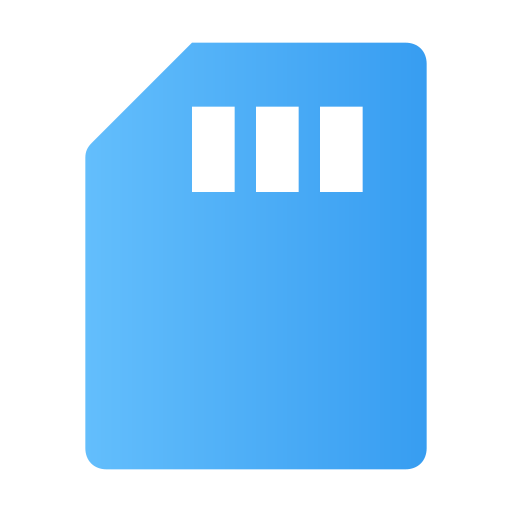 sd 카드 Generic Flat Gradient icon