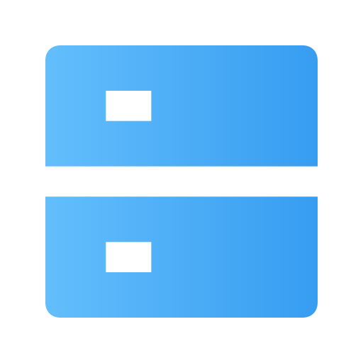 serwer Generic Flat Gradient ikona