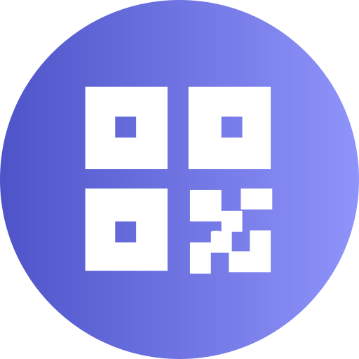 qr code Generic Flat Gradient icoon