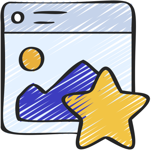 ulubiona strona Juicy Fish Sketchy ikona
