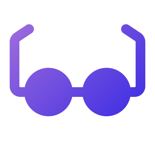 Glasses Generic Flat Gradient icon