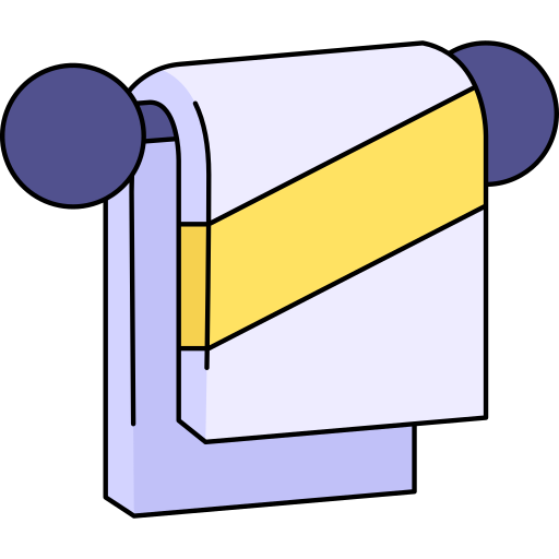 ręcznik Generic Thin Outline Color ikona