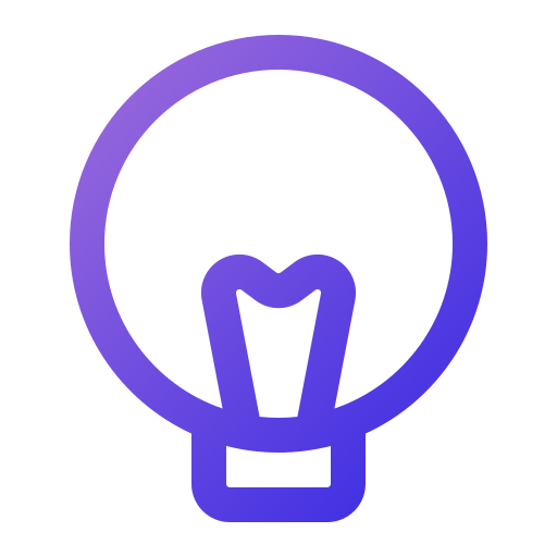 Light bulb Generic Gradient icon