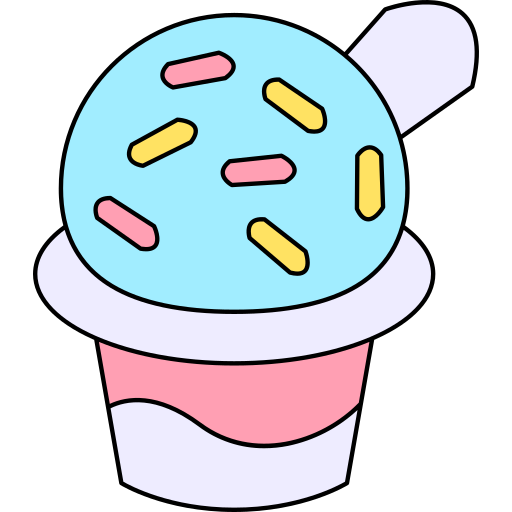 helado Generic Thin Outline Color icono