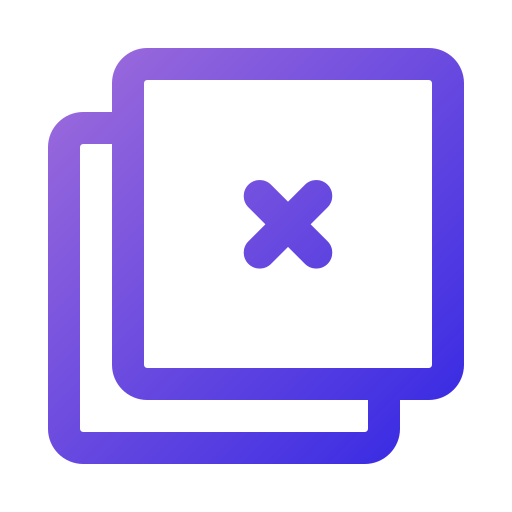 löschen Generic Gradient icon