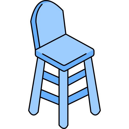 silla salvavidas Generic Thin Outline Color icono