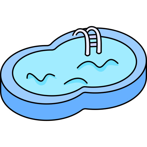 schwimmbad Generic Thin Outline Color icon