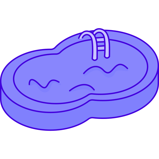 수영장 Generic Blue icon
