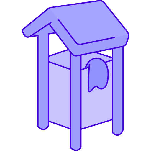 umkleidekabine Generic Blue icon