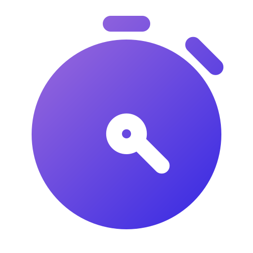 stopwatch Generic Flat Gradient icoon