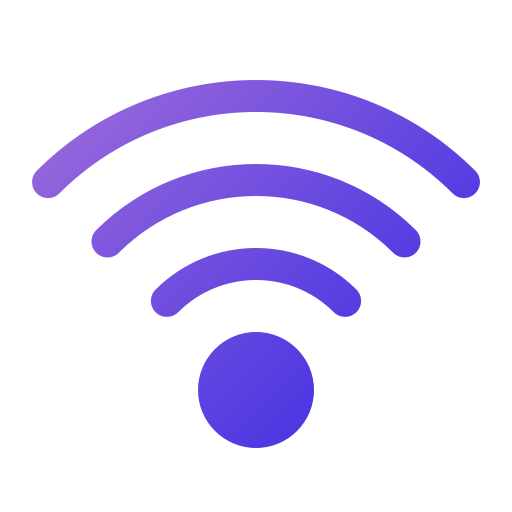 Wireless Generic Flat Gradient icon