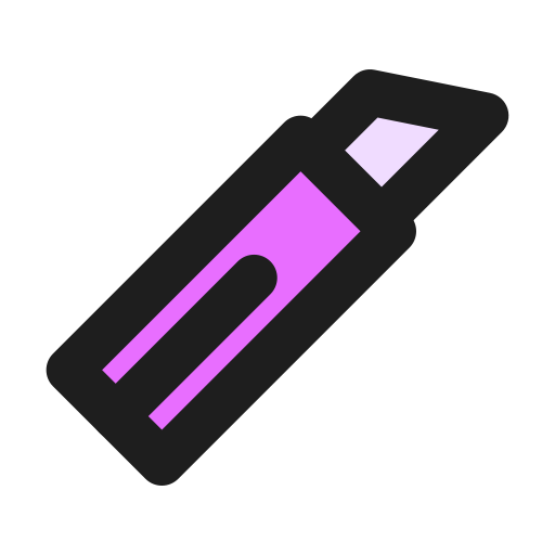 Cutter Generic Outline Color icon
