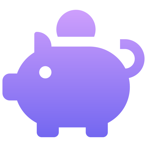 Piggy bank Generic Flat Gradient icon