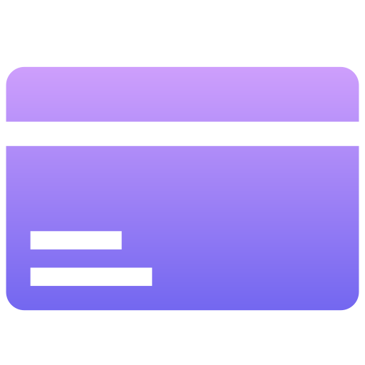 metoda płatności Generic Flat Gradient ikona