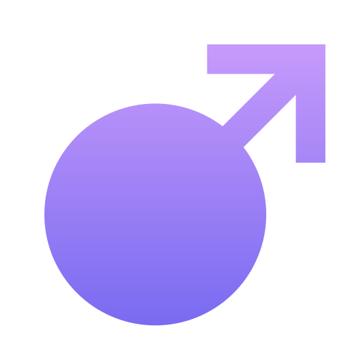 männlich Generic Flat Gradient icon