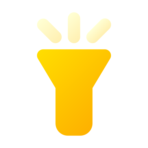 linterna Generic Flat Gradient icono