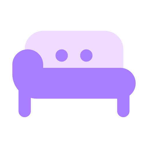 sofa Generic Flat ikona