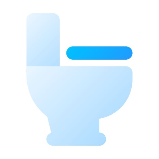 toilette Generic Flat Gradient Icône